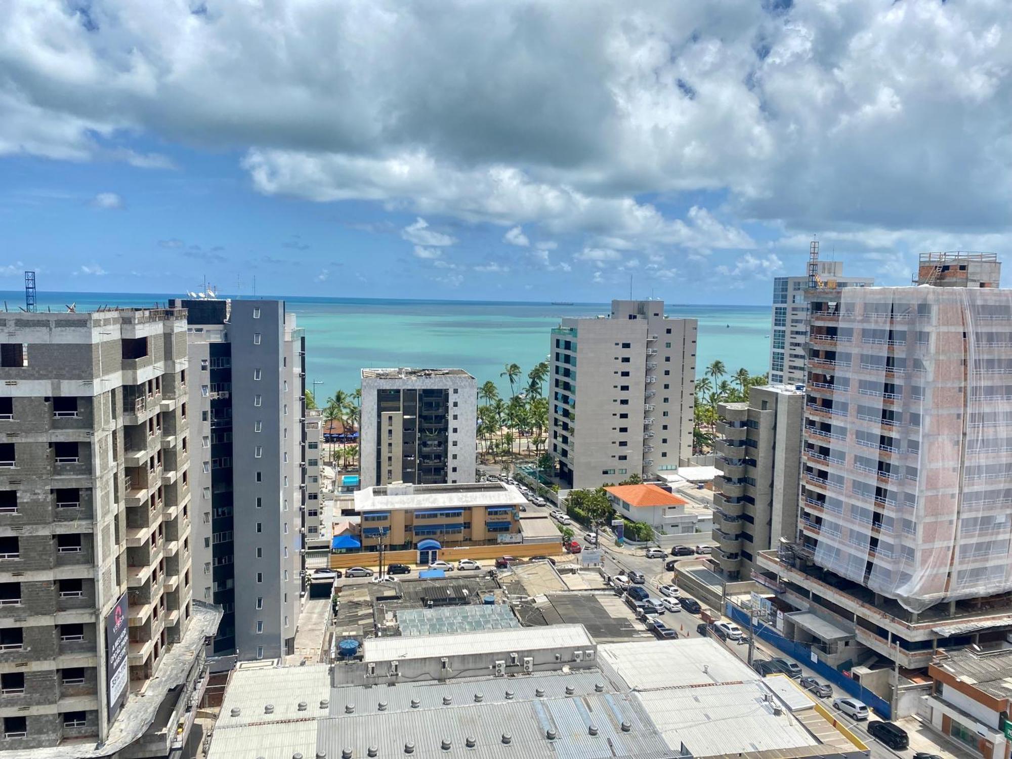 Apto Time - Vista Mar Em Ponta Verde Maceio Appartement Buitenkant foto